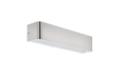 Lamper - EGLO SANIA 5 væglampe, 365 mm, 3000K, børstet stål - 98426