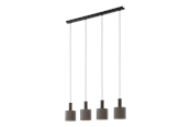 Lamper - EGLO CONCESSA 1 langbordspendel, cappuccino/guld - 97685