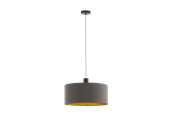 Lamper - EGLO CONCESSA 1 pendel Ø530 mm, cappuccino/guld - 97683