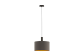 Lamper - EGLO CONCESSA 1 pendel Ø380 mm, cappuccino/guld - 97682