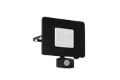Lamper - EGLO FAEDO 3 udendørs projektør med sensor, LED 31W, 5000K, sort - 97462