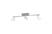 Lamper - EGLO CARDILLIO 1 spotskinne 3L, aluminium/stål - 96181