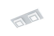Lamper - EGLO MASIANO loftlampe 2L, aluminium - 94506