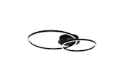 Lamper - EGLO PALMAVES 2 loftlampe, sort - 75554