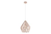 Lamper - EGLO CARLTON-P pendel, pastel abrikos - 49024