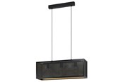 Lamper - EGLO SALLICANO pendel, sort/guld - 43559