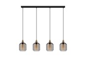 Lamper - EGLO CHISLE langbordspendel, sort/amber - 43528