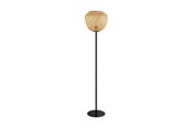 Lamper - EGLO DEMBLEBY gulvlampe, sort/brun - 43264