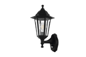 Lamper - EGLO DUANERA udendørs væglampe, sort - 33777
