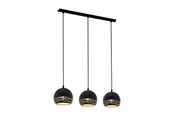Lamper - EGLO CAMASTRA langbordspendel, sort/guld - 33334