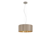 Lamper - EGLO MASERLO pendel, børstet stål - 31607