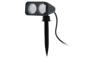 Lamper - EGLO NEMA 1 havelampe med spyd, sort - 93385