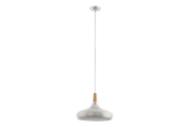 Lamper - EGLO SABINAR pendel Ø400 mm, børstet sølv - 901182