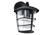 Lamper - EGLO ALORIA udendørs væglampe, sort - 93098