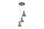 Lamper - EGLO BARNSTAPLE klyngependel, zink-look - 49647