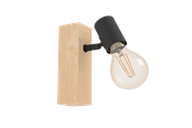 Lamper - EGLO TOWNSHEND 3 spot, brun/sort - 99477