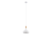 Lamper - EGLO SABINAR pendel Ø280 mm, hvid - 901178