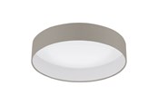 Lamper - EGLO PALOMARO 1 loftlampe LED 18W, hvid/taupe - 96539