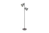 Lamper - EGLO BARNSTAPLE gulvlampe, brun-patina/sort - 49722