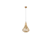 Lamper - EGLO AMSFIELD pendel, brun - 49772