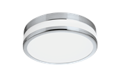 Lamper - EGLO LED PALERMO loftlampe LED 11W, krom/hvid - 94998
