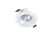 Lamper - EGLO SALABATE indbygningsspot Ø88 mm, 4000K, hvid - 98241