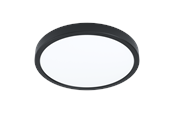 Lamper - EGLO FUEVA 5 plafond Ø285 mm, 3000K, IP44, sort - 99267
