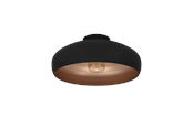 Lamper - EGLO MOGANO 1 loftlampe Ø400 mm, sort/kobber - 94547