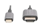 Skærmkabel - DIGITUS USB-C to HDMI 1.4b Cable - 1.8m - DA-70821