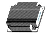 CPU Køler - Supermicro Server ZUB Super Micro SNK-P0049P - CPU Heatsink (Uden blæser) - SNK-P0049P