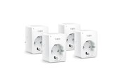 Smart Home - TP-Link Tapo P100 (4 pack) Mini Smart Wi-Fi Socket - Tapo P100(4-pack)