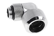 Gør-det-selv vandkøling - Alphacool Eiszapfen 16 mm HardTube compression fitting 90° rotatable G1/4 - liquid cooling system compression angled fitting - 17394