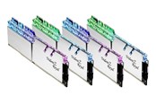 RAM - G.Skill Trident Z Royal DDR4-2666 - 128GB - CL19 - Quad Channel (4 pcs) - Intel XMP - Sølv med RGB - F4-2666C19Q-128GTRS