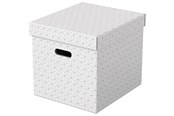 Arkivering & Opbevaring - Esselte Home opbevaringsboks Cube, pakke med 3 Hvid - 628288
