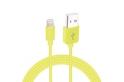 Skærmkabel - Sinox Lightning kabel m/original Apple™ chip - 2m - Gul - SXI2502MFI-Y