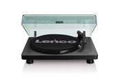 Pladespiller - Lenco L-30BK Record Player with USB/PC encoding - Black - Pladespiller Sort - L-30BK