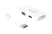 Kabler, ledninger, afdækning og brandsikring - DeLOCK DisplayPort adapter - 16 cm - 62655