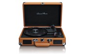 Pladespiller - Lenco PHONO TT-10BN - Suitcase Record Player with speakers - Brown - Pladespiller Brun - Lenco TT10