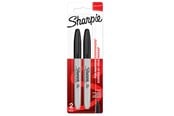Skrive- og Tegneværktøjer - Sharpie Permanent Markers | Fin spids | Sort | 2 styk - 1985860