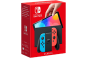 Spillekonsol - Nintendo Switch OLED Neon Blue/Neon Red - 0045496453442