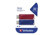 USB Stick - Verbatim Slider - 32GB - USB Stick - 49327