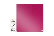 Konference & Præsentation - Nobo  mini magnetisk whiteboard farvet kvadrat 360mmx360mm Pink - 1903803