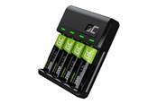 Batteri - Green Cell VitalCharger USB battery charger - 4 x AA type - NiMH - 0.5 Watt - GRSETGC01