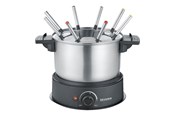 Andre køkkenapparater - SEVERIN FO 2470 - fondue pot - black/stainless steel - 14880