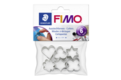 Hobby artikler - Staedtler FIMO Metal Forme Ø 2cm  6 ass./bk - 8724 03