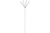 Netværkskabel - Pro CAT 6 network cable U/UTP white 305 m - CCA cop - Hvid - 305m - 4040849942204