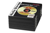 Lagringstilbehør - Hama DVD Quad Box - storage DVD jewel case - 51186