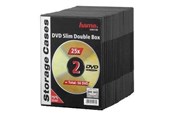 Lagringstilbehør - Hama DVD Slim Double-Box - 51185