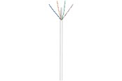 Netværkskabel - Pro CAT 6 network cable U/UTP white 100 m - CCA cop - Hvid - 100m - 4040849949654