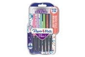 Skrive- og Tegneværktøjer - Paper Mate Flair Felt Tip Pens | Medium spids (0,7 mm) | Metalliske farver | 6 styk - 2137361